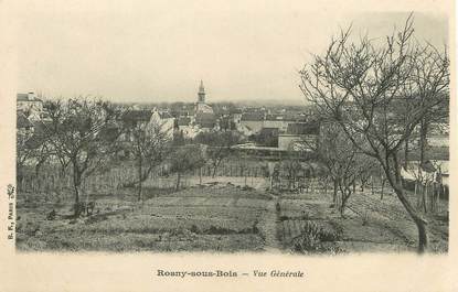 / CPA FRANCE 93 "Rosny sous bois, vue générale"