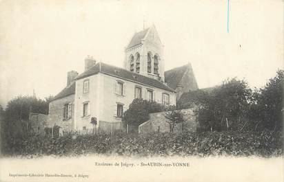 CPA FRANCE 89 "Saint Aubin sur Yonne"