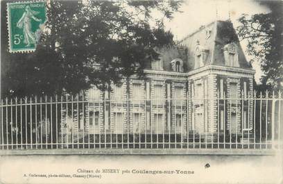 CPA FRANCE 89 "Château de Misery près Coulanges sur Yonne"