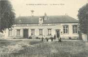 89 Yonne CPA FRANCE 89 "Saint Denis Les Sens, la mairie et l'école"