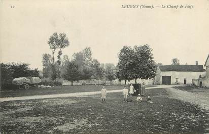 CPA FRANCE 89 "Leugny, le champ de Foire"