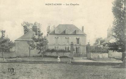 CPA FRANCE 89 "Montacher, les chapelles"