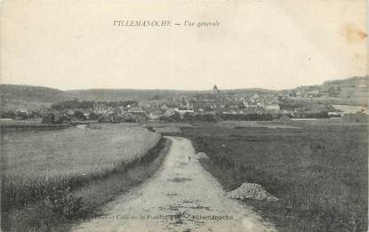 CPA FRANCE 89 "Villemanoche, vue générale"