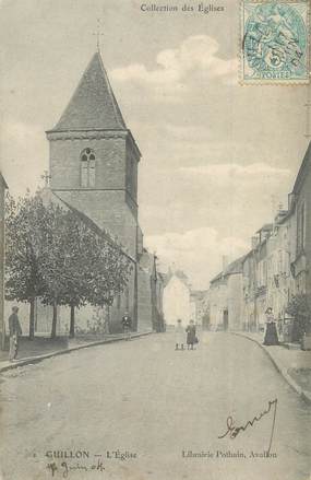 CPA FRANCE 89 "Guillon, l'église"