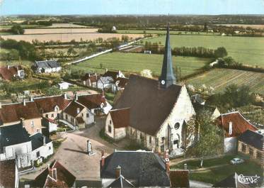 CPSM FRANCE 89 "Saint Mars des Champs, place de l'église"