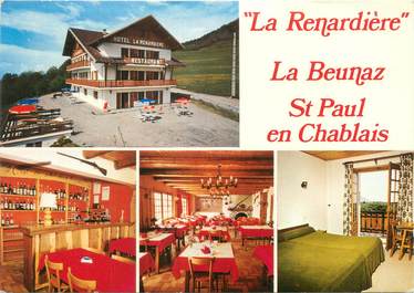 CPSM FRANCE 74 "Saint Paul en Chablais, hôtel La Renardière"