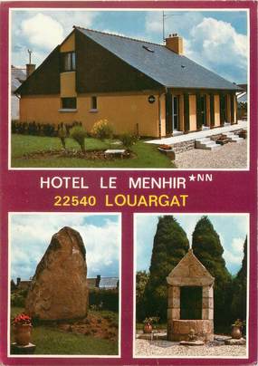 CPSM FRANCE 22 "Louargat, hôtel le Menhir"