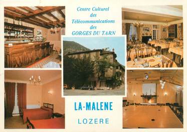 CPSM FRANCE 48 "La Malene, centre culturel des Télécommunications des Gorges du Tarn"
