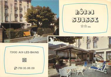 CPSM FRANCE 73 "Aix Les Bains, hôtel Suisse"