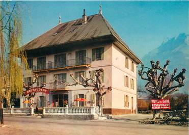 CPSM FRANCE 73 "Saint Pierre d'Albigny, hôtel de Savoie et de la gare "