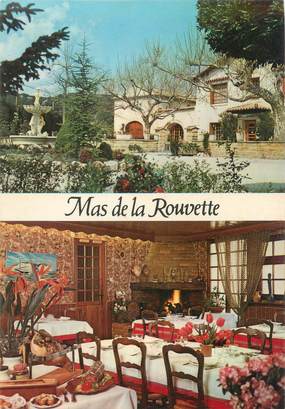 CPSM FRANCE 30 "Rochefort du Gard, Mas de la Rouvette, hôtel restaurant"