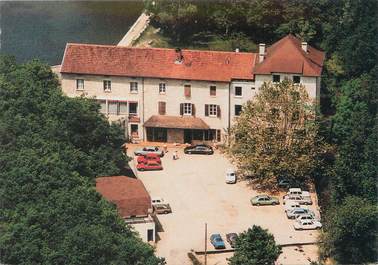 CPSM FRANCE 38 "Morestel, hôtel restaurant Auberge de Roche Plage"