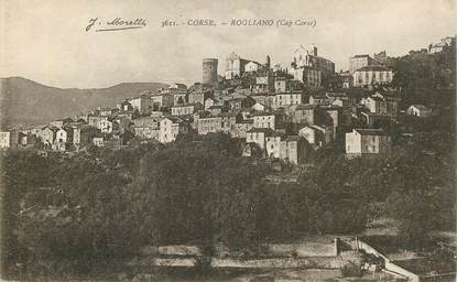 CPA FRANCE 20 "Corse, Rogliano  "