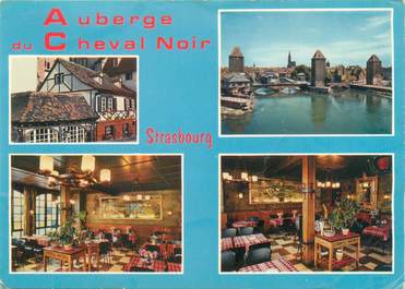 CPSM FRANCE 67 "Strasbourg, Auberge du Cheval Noir"