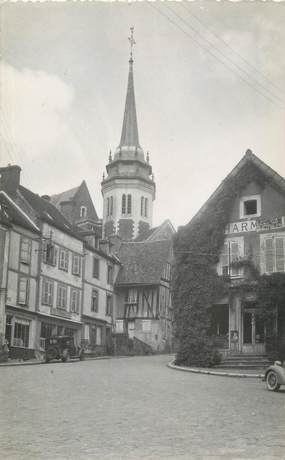 CPSM FRANCE 89 "Toucy, vieilles maisons et l'église"