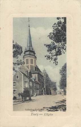 CPA FRANCE 89 "Toucy, l'église"