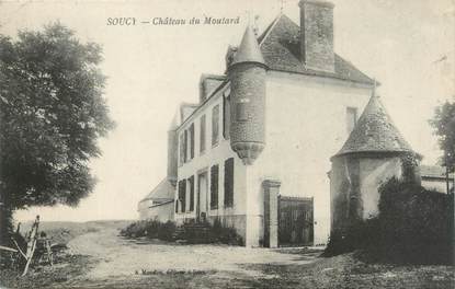 CPA FRANCE 89 "Soucy, château de Moutard"
