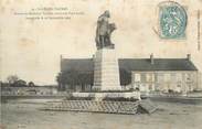 89 Yonne CPA FRANCE 89 "Saint Léger Vauban, statue du Maréchal Vauban"