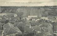 89 Yonne CPA FRANCE 89 "Saint Aubin Châteauneuf, vue panoramique sur la rue Chaude"