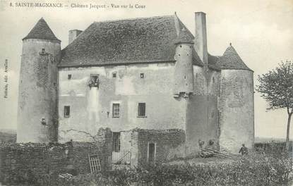 CPA FRANCE 89 "Sainte Magnance, château Jacquot"