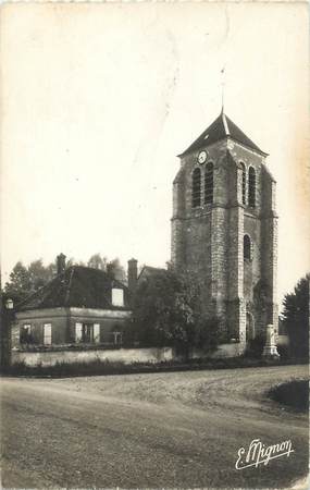 CPSM FRANCE 89 "Savigny sur Clairis, l'église et le presbytère"