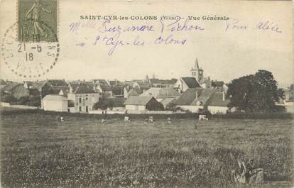 CPA FRANCE 89 "Saint Cyr les Colons, vue générale"
