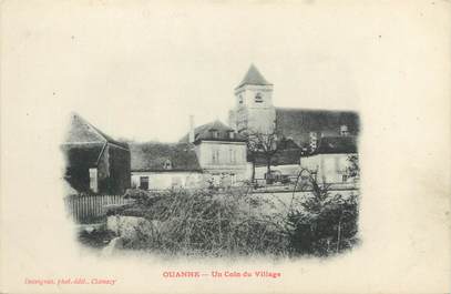 CPA FRANCE 89 "Ouanne, un coin du village"