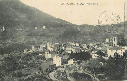 CPA FRANCE 20 "Corse, Vico  "