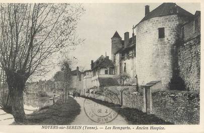 CPA FRANCE 89 "Noyers sur Serein, les remparts, ancien hospice"