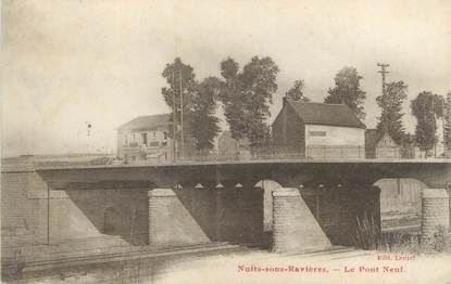 CPA FRANCE 89 "Nuits sous Ravières, le pont neuf"