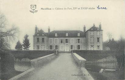 CPA FRANCE 89 "Mezilles, château du Fort"