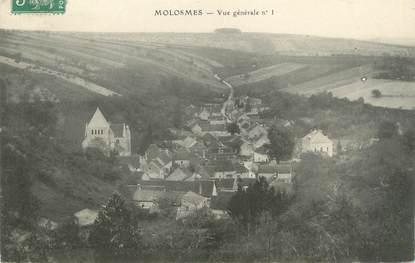 CPA FRANCE 89 "Molosmes, vue générale"