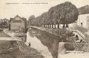 89 Yonne CPA FRANCE 89 "Ligny le Chatel, l'abreuvoir et le pont du Faubourg"