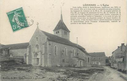 CPA FRANCE 89 "Lezinnes, église"