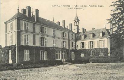 CPA FRANCE 89 "Lavau, château des Moulins Neufs"