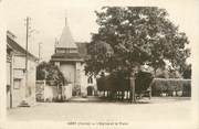 89 Yonne CPA FRANCE 89 "Héry, l'église et la place"