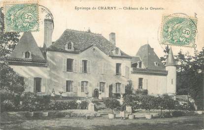 CPA FRANCE 89 "Environs de Charny, château de la Gruerie"