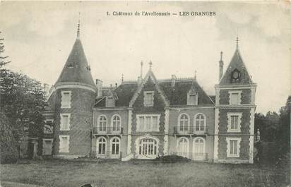 CPA FRANCE 89 "Les Granges, châteaux de l'Avallonnais"