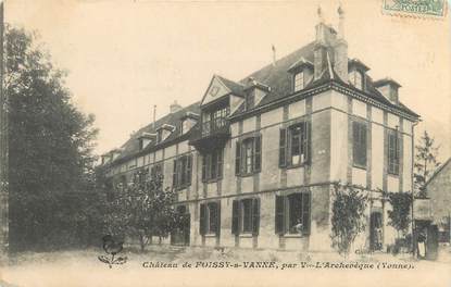 CPA FRANCE 89 "Château de Foissy sur Vanne"