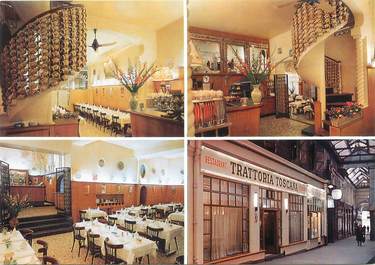 CPSM FRANCE 75002 "Paris, restaurant Trattoria Toscana"