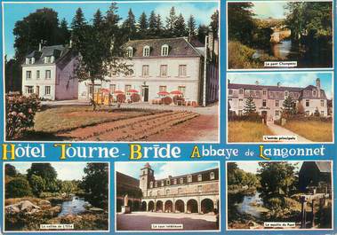 CPSM FRANCE 56 "Hôtel Tourne Bride, abbaye de Langonnet"