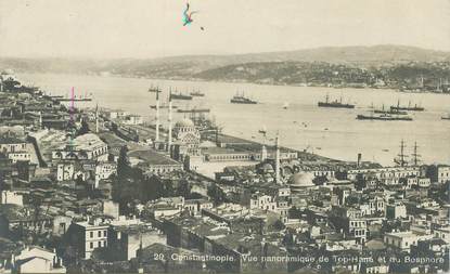 CPA TURQUIE "Constantinople, vue panoramique de Top Hané"