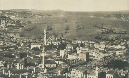 CPA TURQUIE "Constantinople, vue panoramique du Port"
