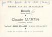CPSM FRANCE 69 "Saint Lager, grand vin du Beaujolais Brouilly, Claude Martin"