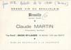 CPSM FRANCE 69 "Saint Lager, grand vin du Beaujolais Brouilly, Claude Martin"