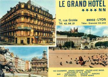 CPSM FRANCE 69 "Lyon, le Grand hôtel"