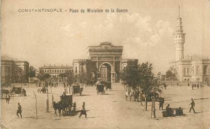 CPA TURQUIE "Constantinople, Place du Ministère de la Guerre"