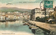 20 Corse / CPA FRANCE 20 "Bastia, le quai Nord du vieux port"