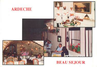 CPSM FRANCE 07 "Ampurany, hôtel restaurant le Beau Séjour"