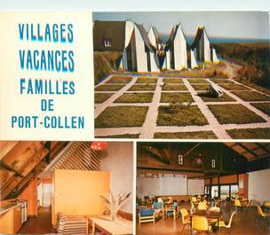 CPSM FRANCE 56 "Belle Ile en Mer, Le Palais, village vacances Familles de Port Collen"